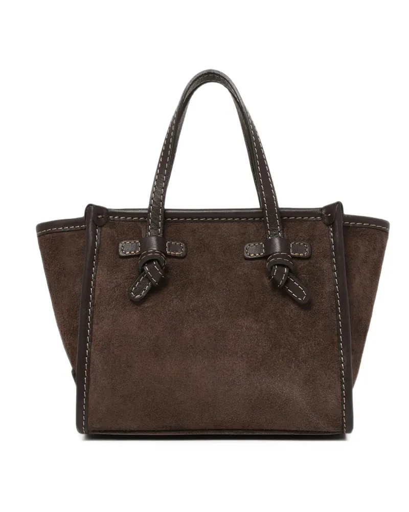 Gianni Chiarini Miss Marcella Tote Bag mit Knoten - Braun Braun
