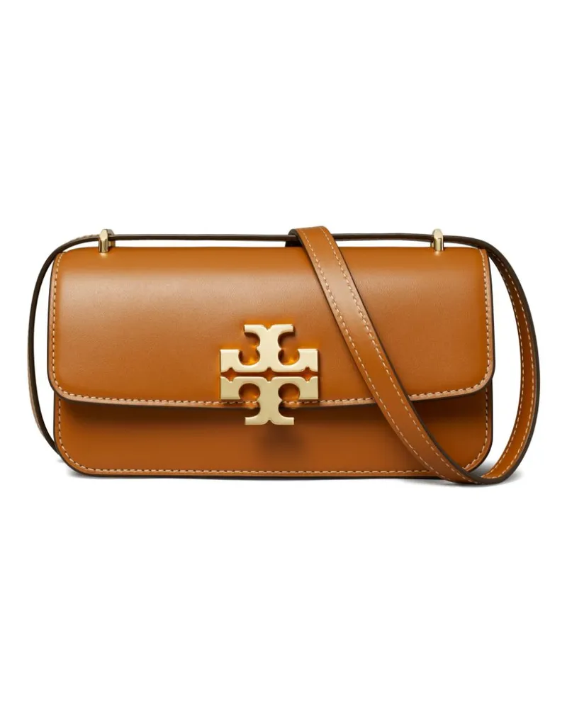 Tory Burch Kleine Eleanor E/W Schultertasche - Braun Braun