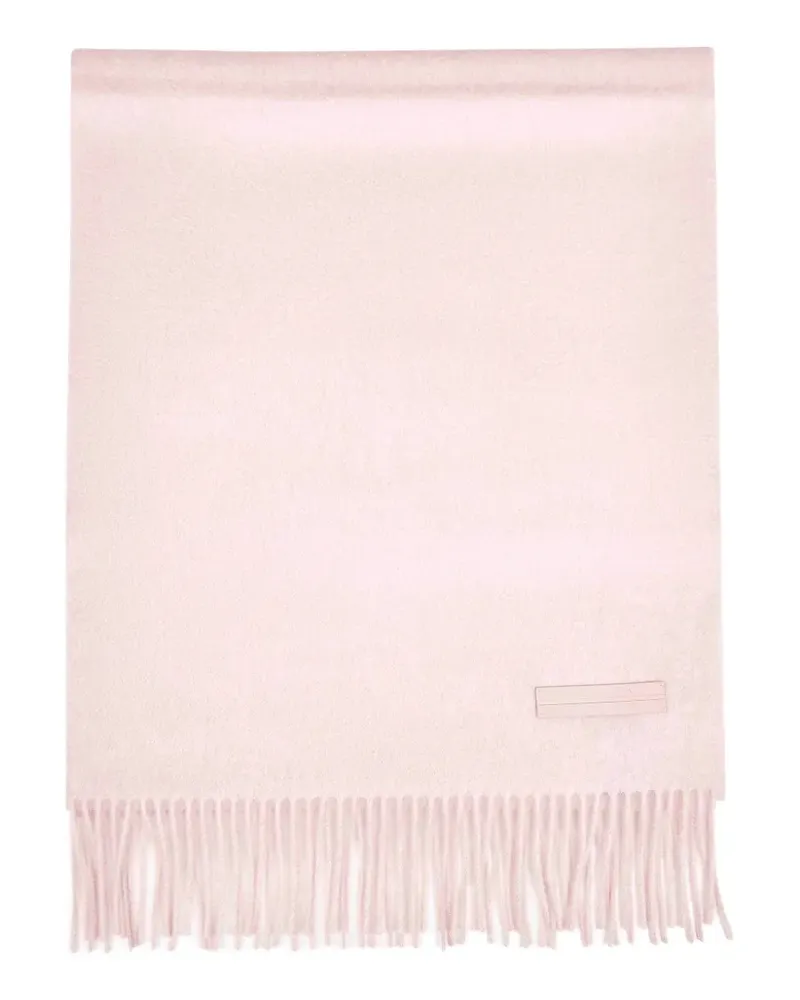 Ermenegildo Zegna Schal mit Fransen - Rosa Rosa