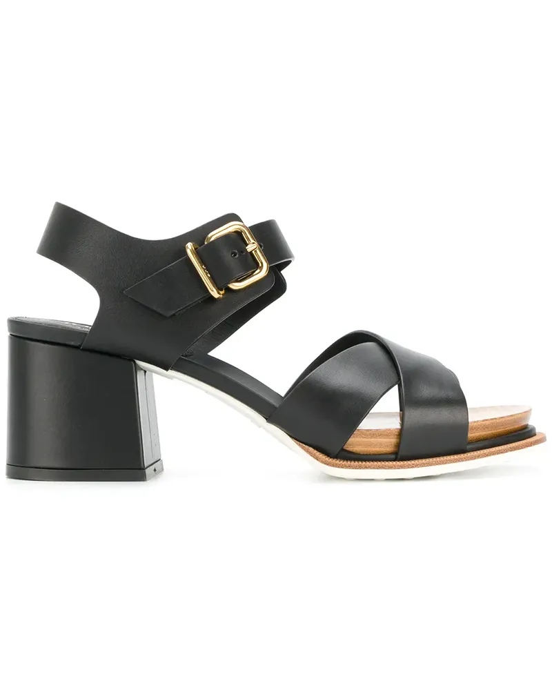 TOD'S chunky heel sandals - Schwarz Schwarz