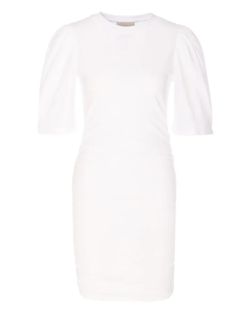 Isabel Marant Mylda ruched mini dress - Weiß Weiß
