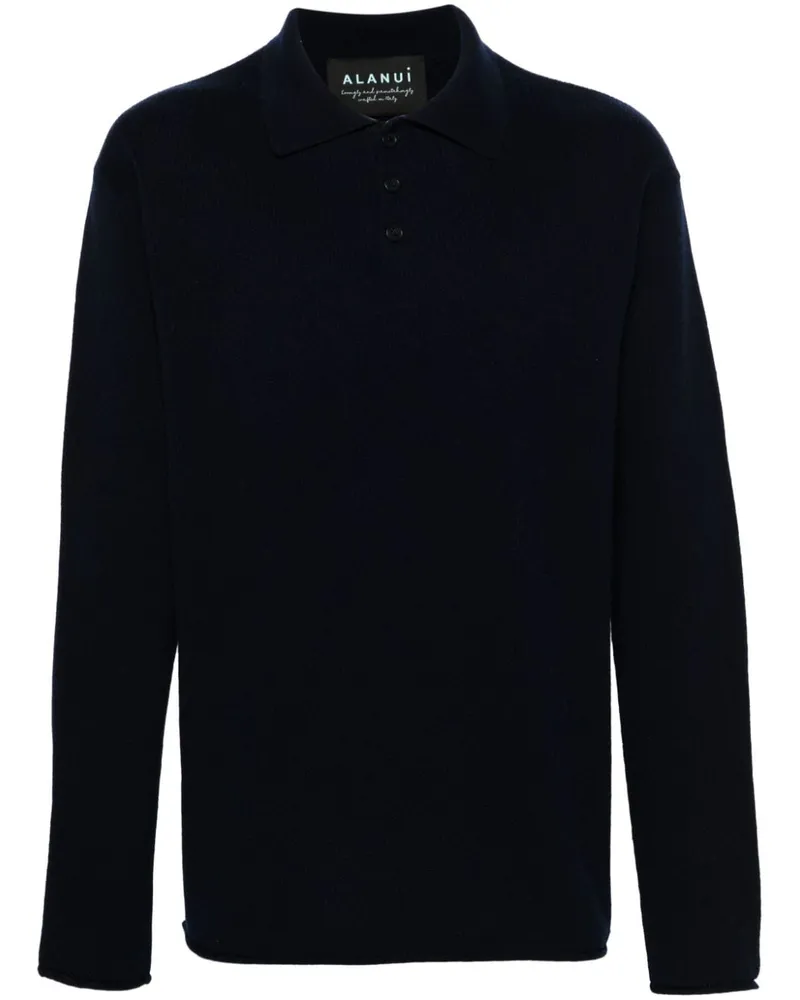Alanui Geripptes Finest Poloshirt - Blau Blau
