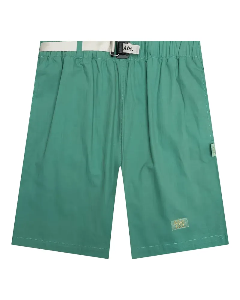Abc. Shorts mit aufgesetzter Tasche und Schnallenverschluss - Grün Grün