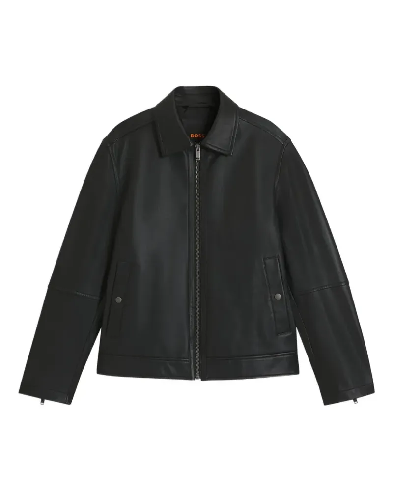 HUGO BOSS Jogear Jacke - Schwarz Schwarz
