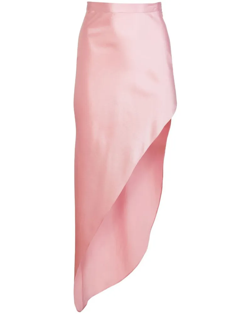 Fleur Du Mal Asymmetrischer Taillenrock Rosa