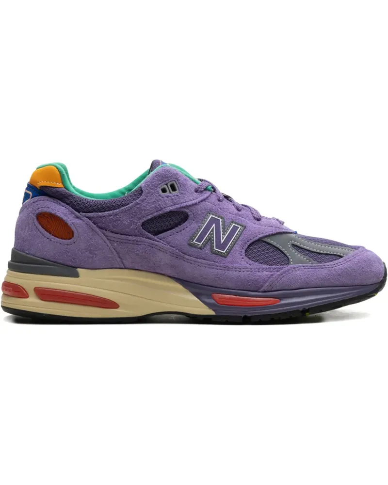 New Balance x Salehe Bembury 991v2 "Color Be The Pallete" Sneakers - Violett Violett