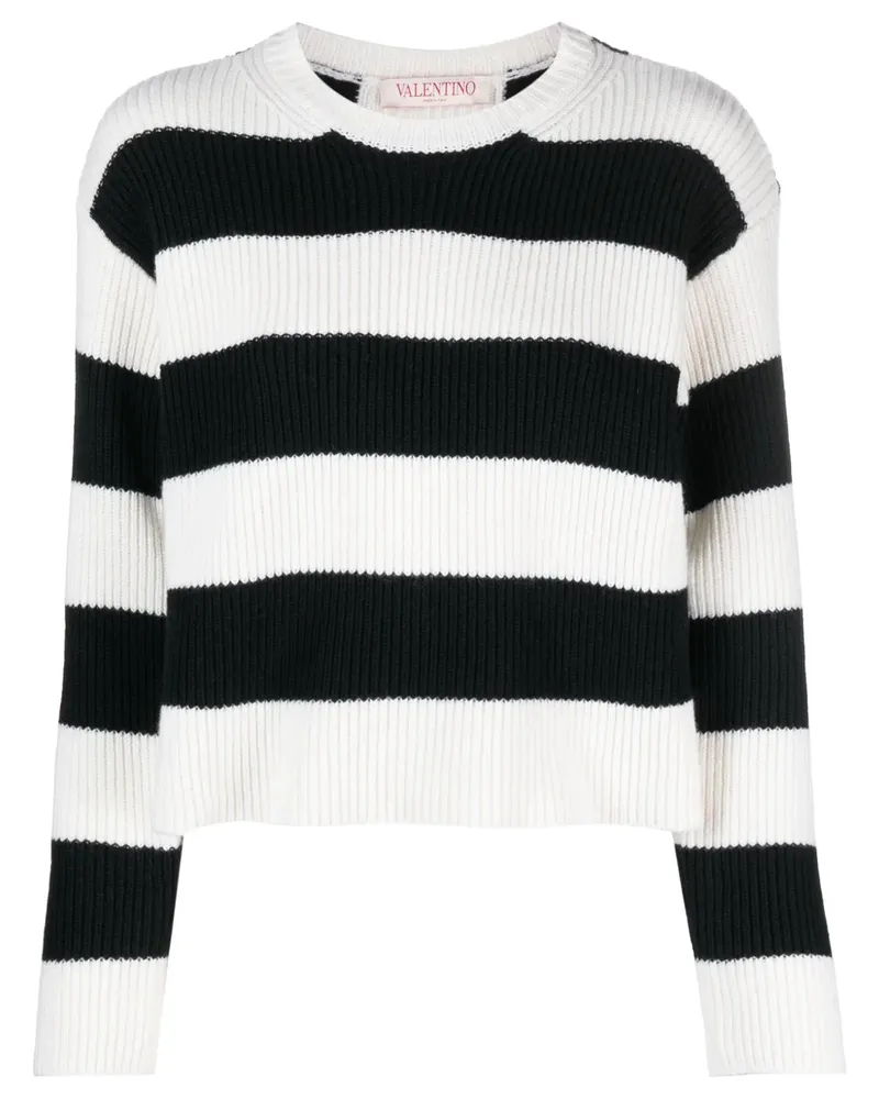 Valentino Garavani Klassischer Pullover - Schwarz Schwarz