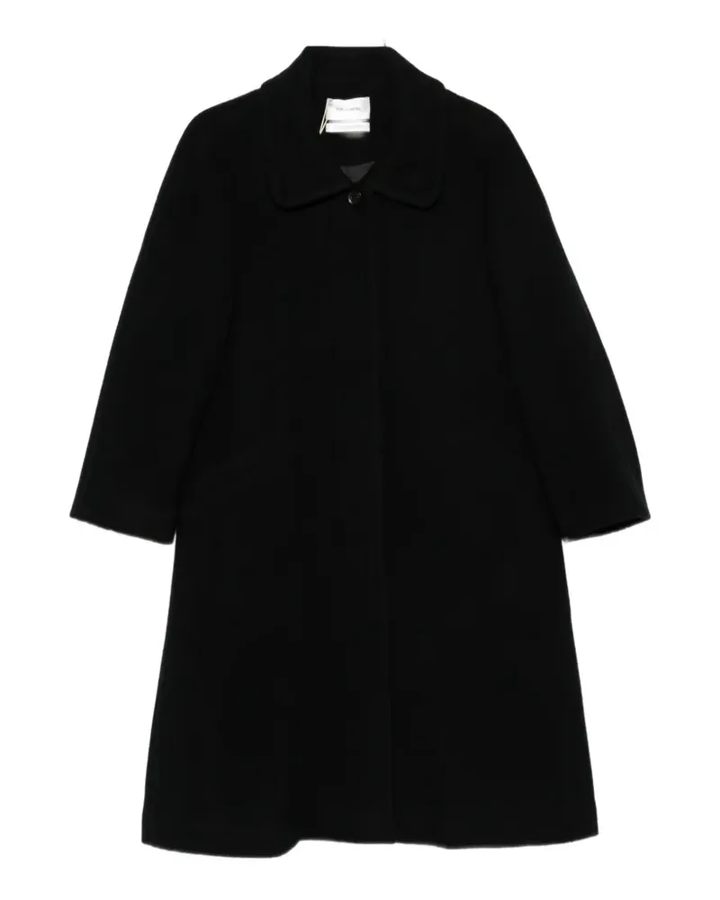 LOW CLASSIC Geknöpfter Mantel - Schwarz Schwarz
