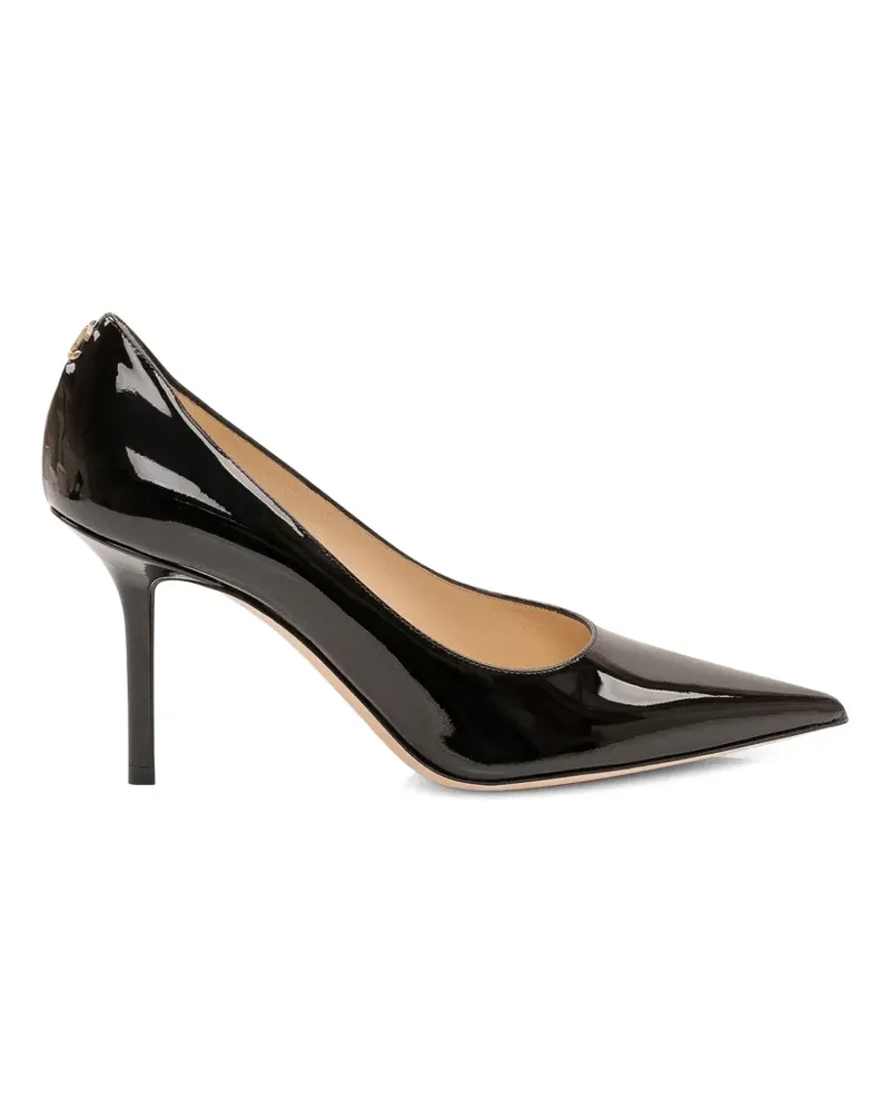 Jimmy Choo Love Pumps aus Lackleder - Schwarz Schwarz
