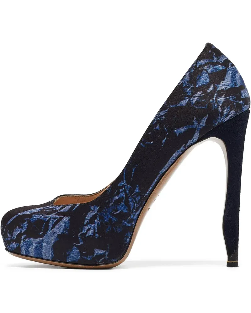 Nicholas Kirkwood Pre-owned Plateau-Pumps 125mm - Blau Blau