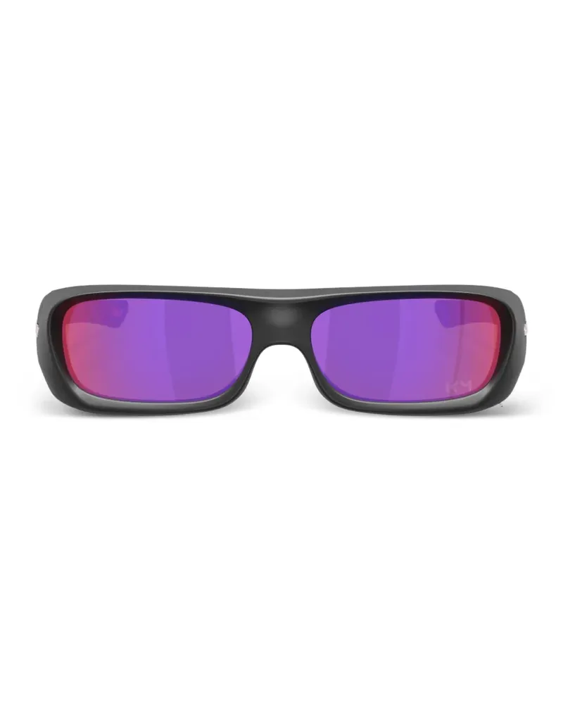 Oakley x Kylian Mbappé Signature logo-plaque sunglasses - Grau Grau