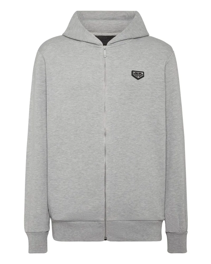 Philipp Plein Iconic Plein Hoodie - Grau Grau
