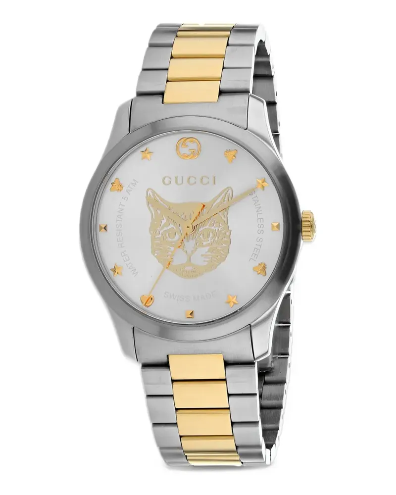 Gucci G-Timeless 38mm watch - Silber Silber