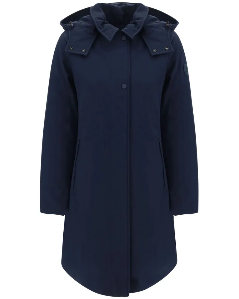 Woolrich Mantel mit Kapuze - Blau Blau