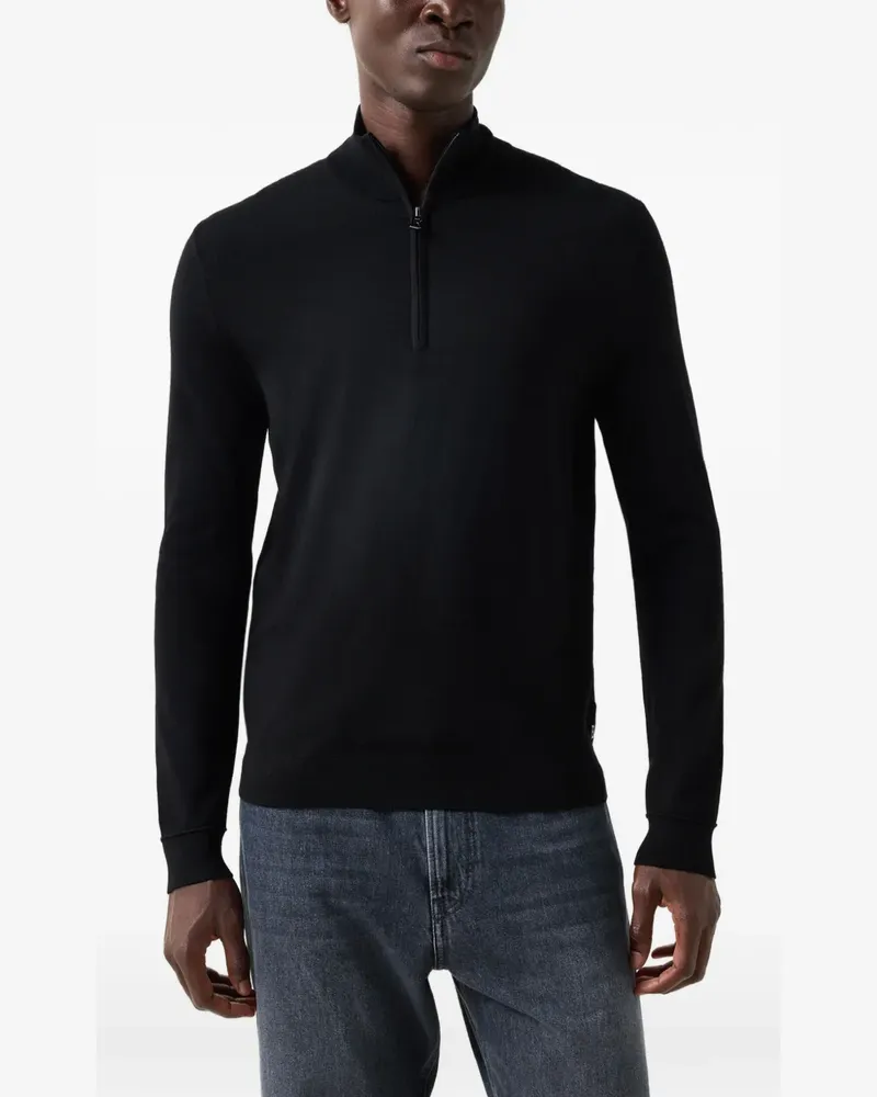 Bogner Ouri Pullover mit Reißverschluss - Schwarz Schwarz