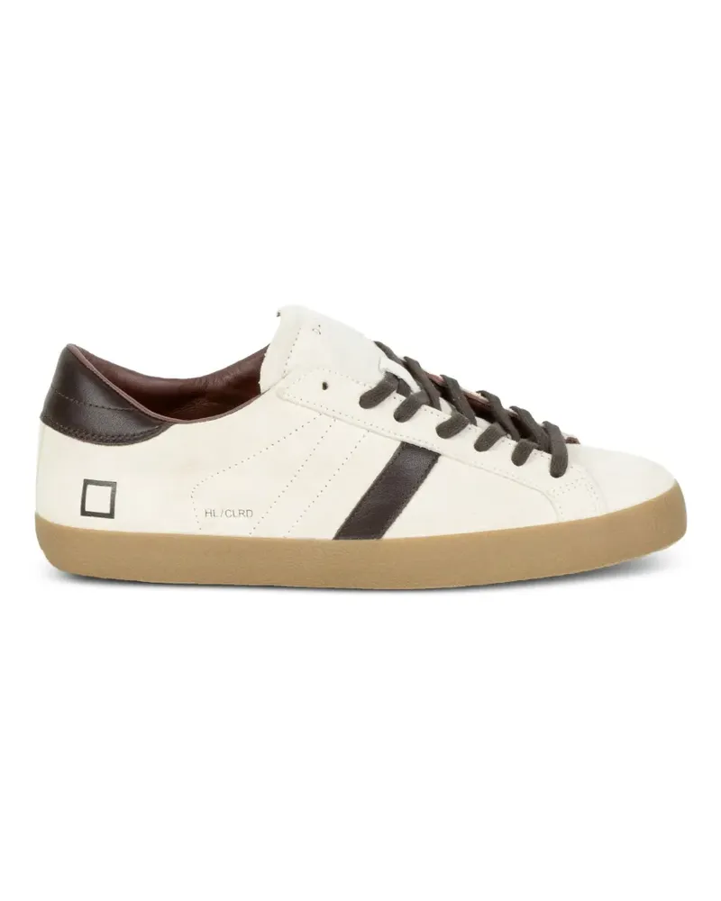 D.A.T.E. stripe low sneakers - Nude Nude