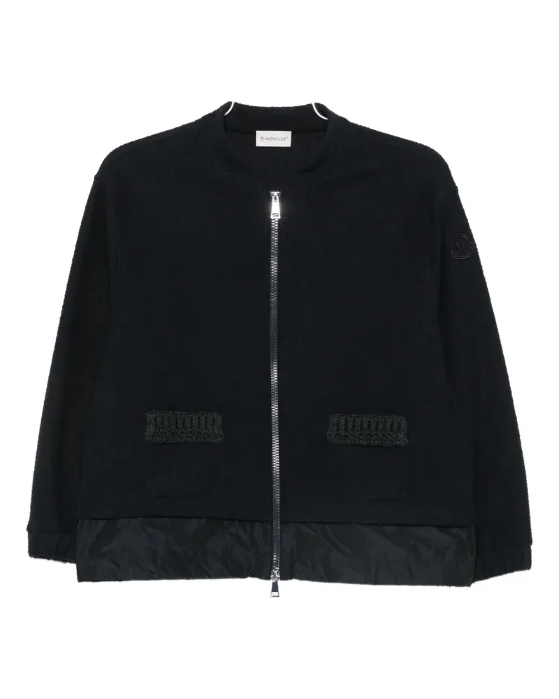 Moncler Jacke mit aufgesetzten Taschen - Schwarz Schwarz