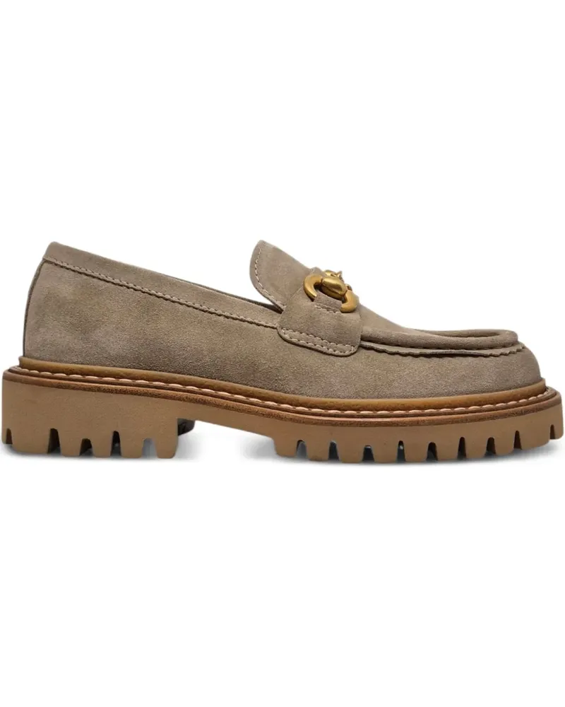 Henderson Loafer aus Wildleder 35mm - Nude Nude