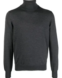 Tagliatore Pullover mit Rollkragen Grau