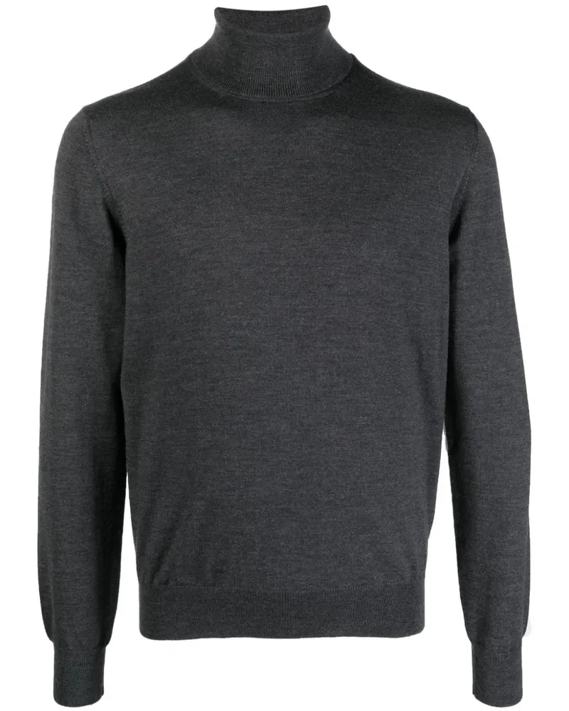 Tagliatore Pullover mit Rollkragen - Grau Grau