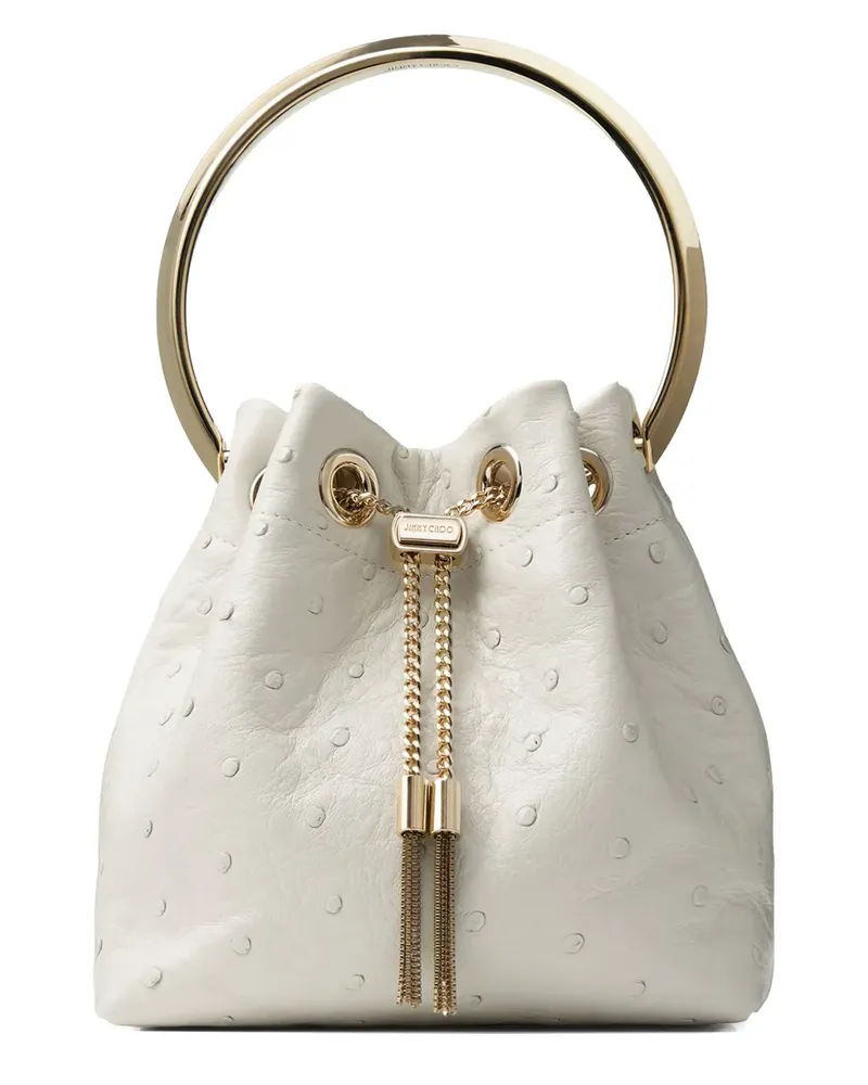 Jimmy Choo Bon Bon Beuteltasche - Nude Nude