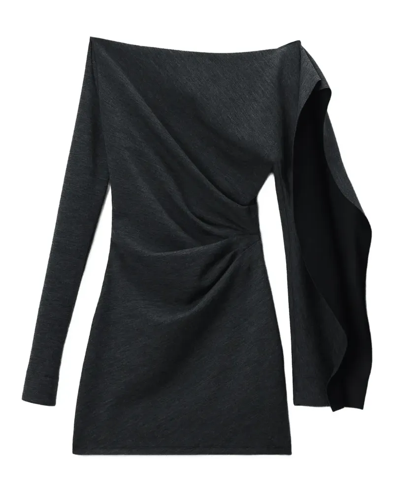 Alexander Wang Drapiertes Minikleid - Grau Grau