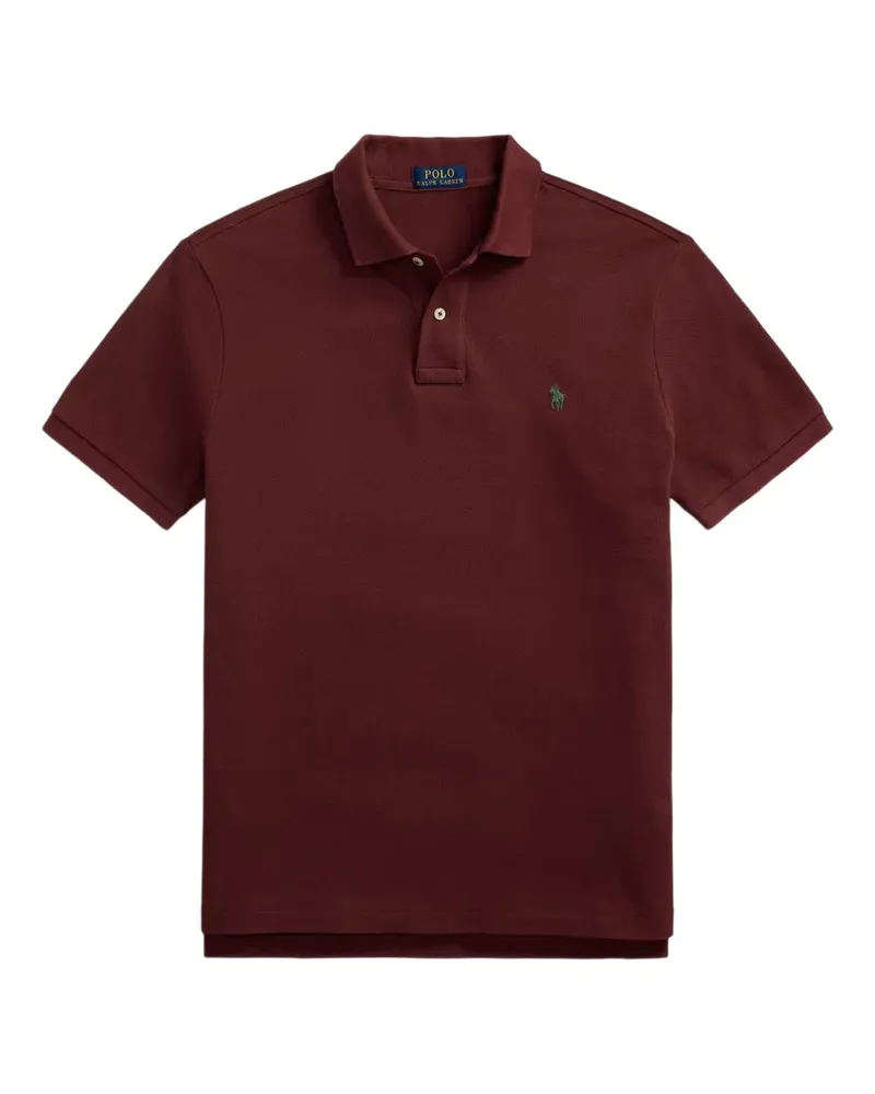 Ralph Lauren Poloshirt aus Piqué - Rot Rot