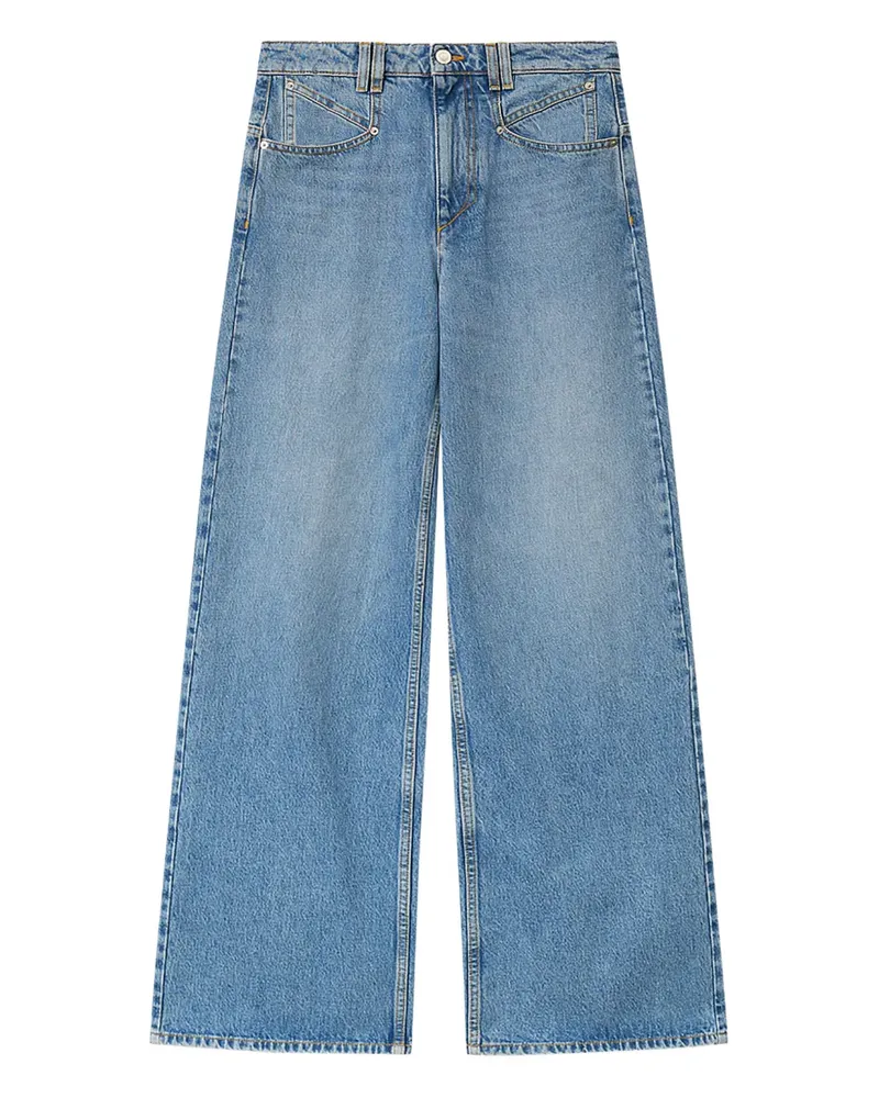 Isabel Marant Lemony Jeans mit Taschen - Blau Blau