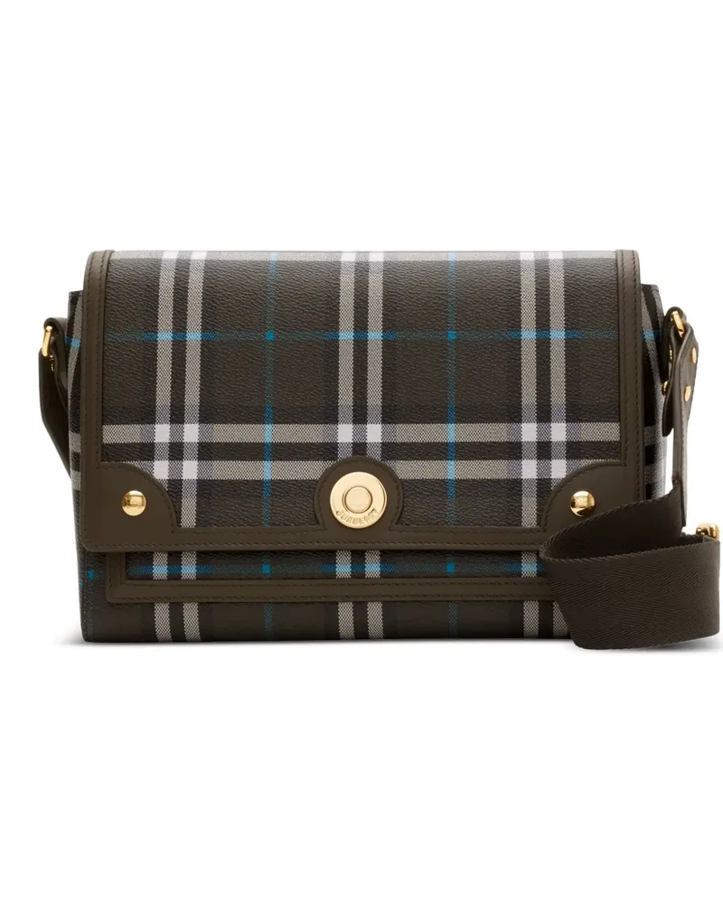 Burberry Karierte Umhängetasche - Braun Braun