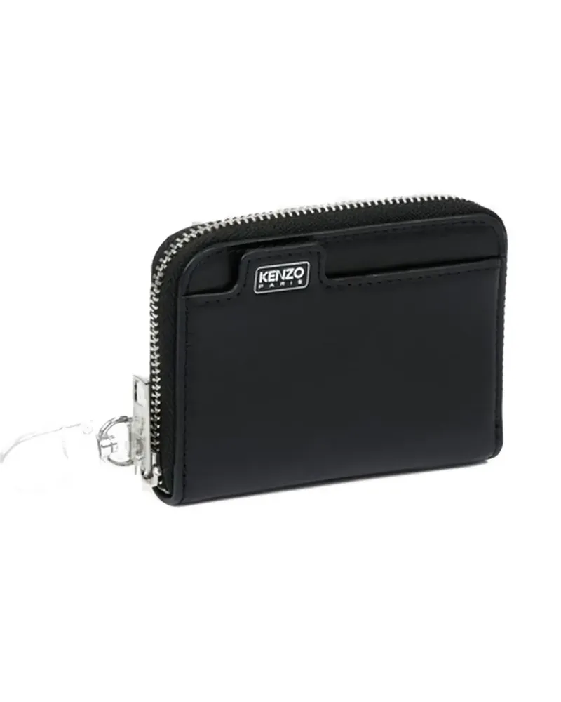 Kenzo Portemonnaie mit Reißverschluss - Schwarz Schwarz