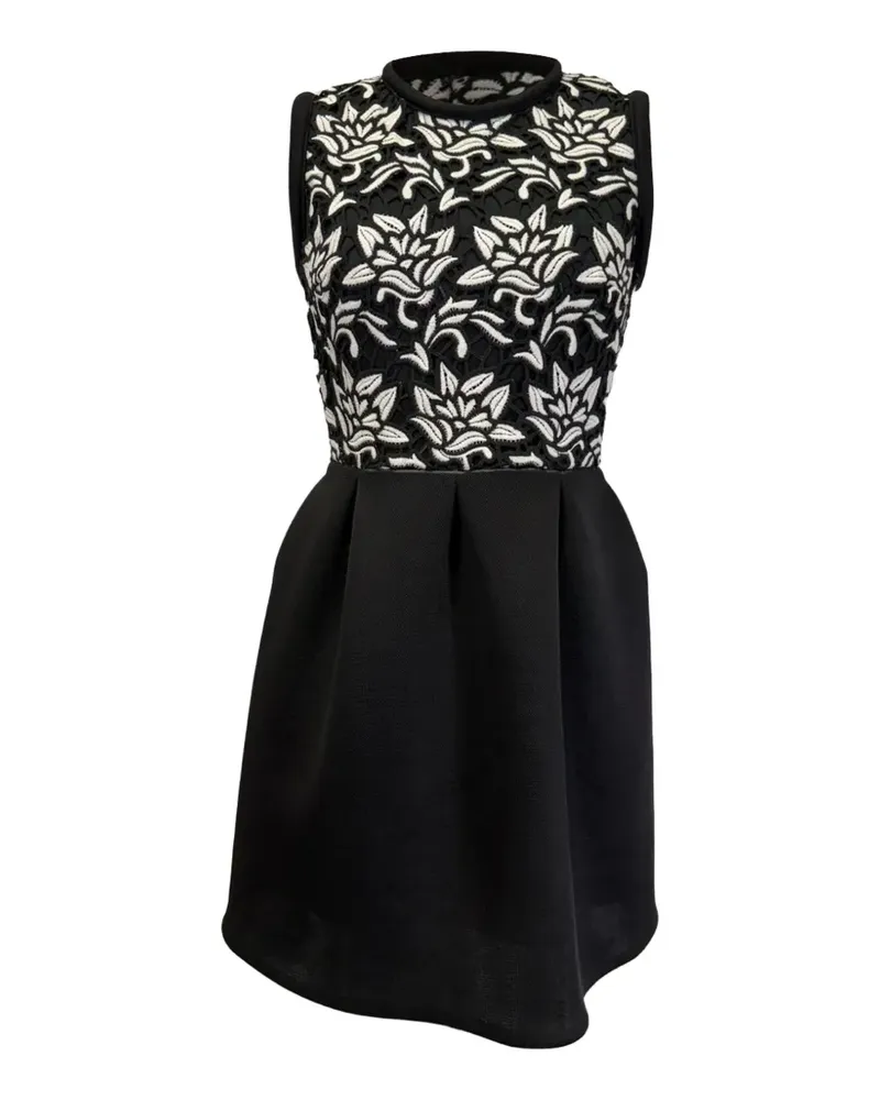 Sandro 2021 guipure lace mini dress - Schwarz Schwarz