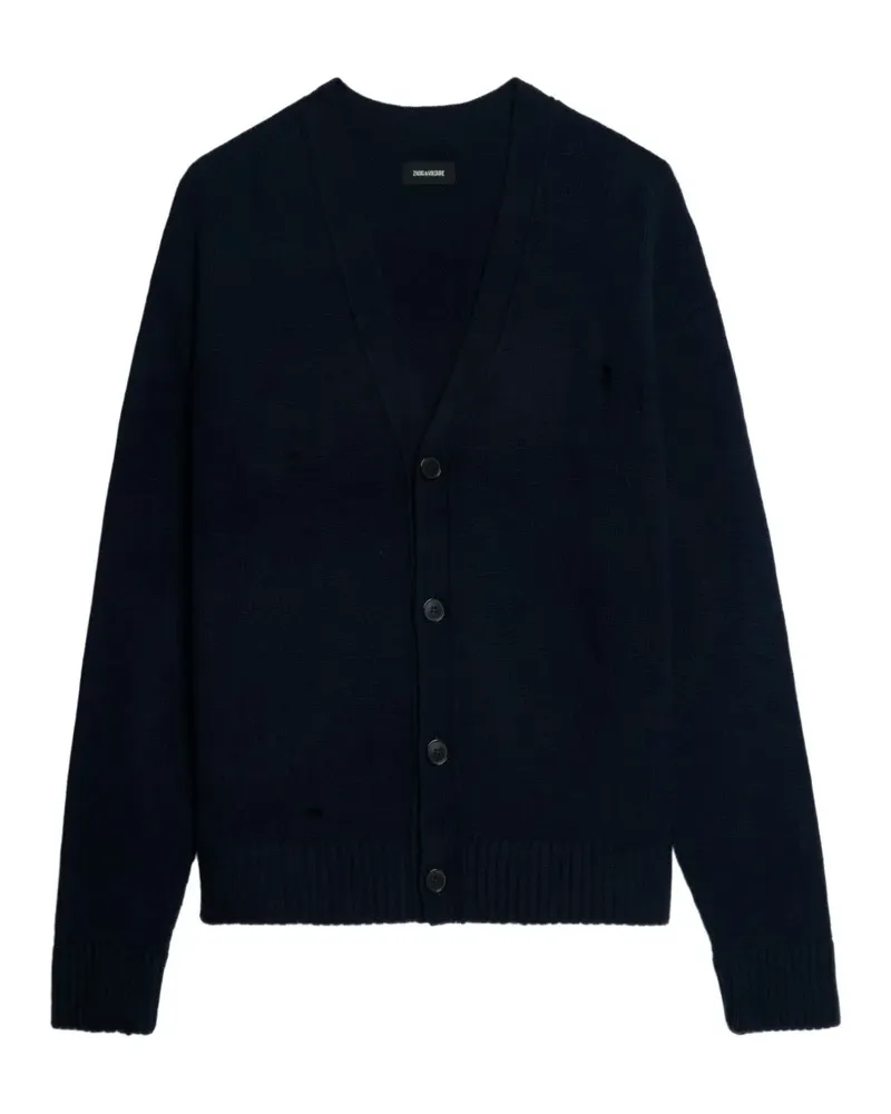 Zadig & Voltaire Cardigan aus Wollgemisch - Blau Blau
