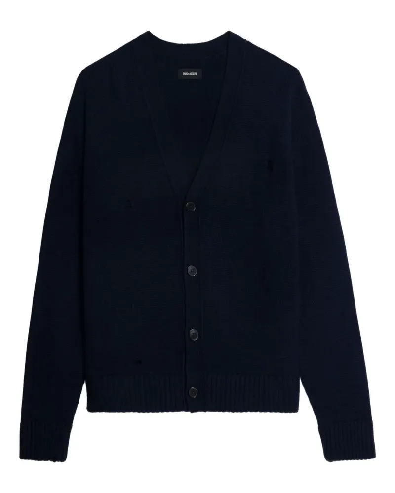 Zadig & Voltaire Cardigan aus Wollgemisch - Blau Blau