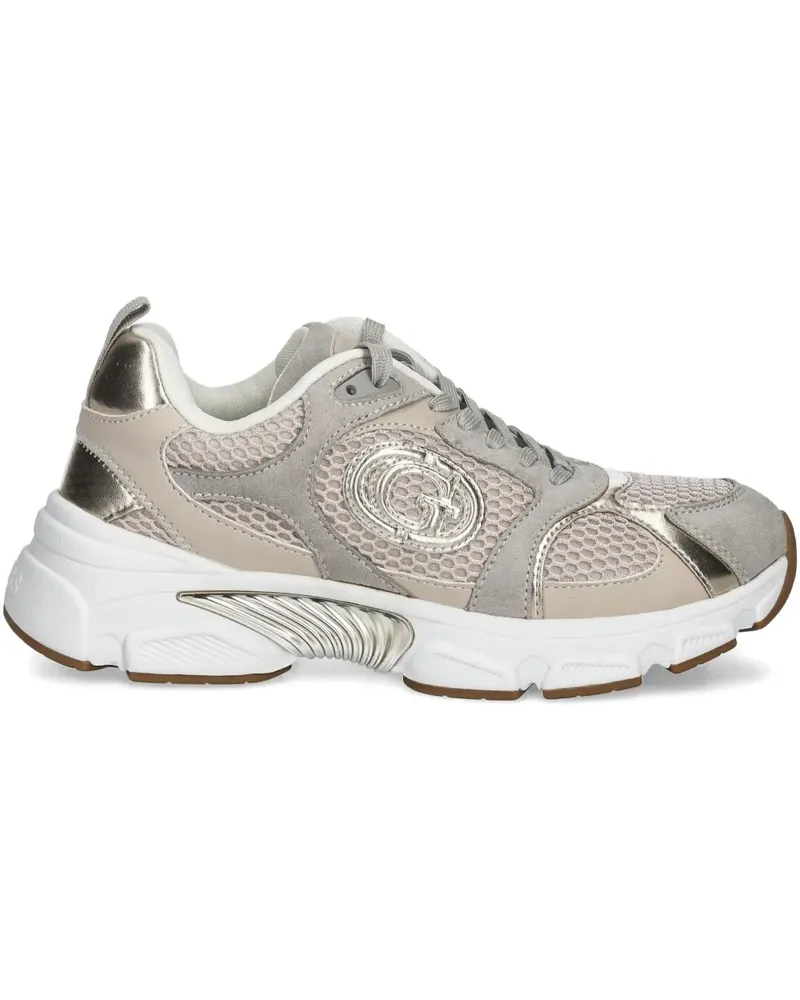 Guess Sneakers mit Logo-Applikation - Nude Nude