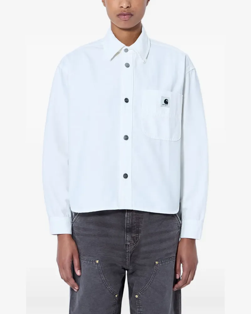 Carhartt WIP patch-pocket buttoned shirt - Weiß Weiß