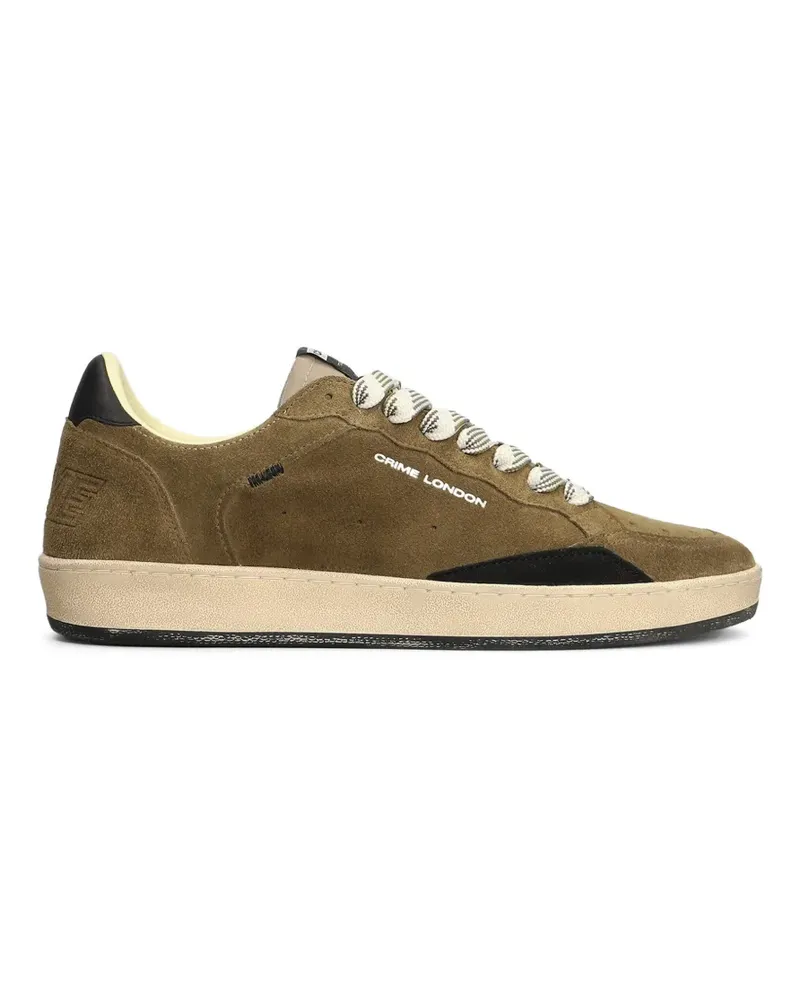 Crime Chelsea Tag Sneakers - Braun Braun