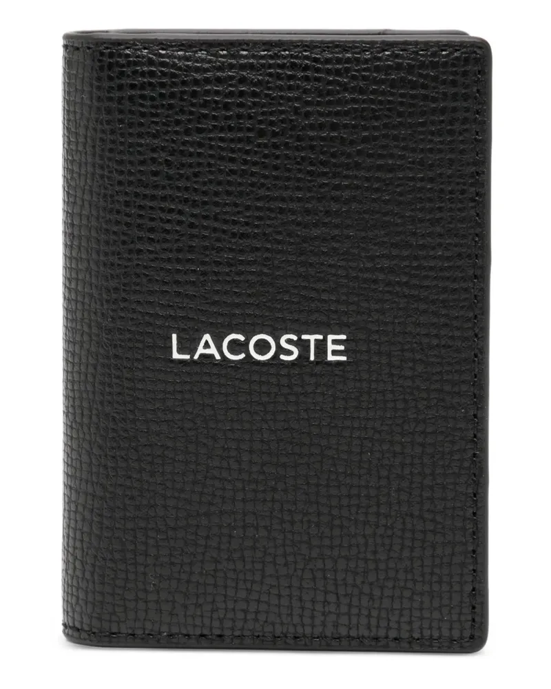 Lacoste Kartenetui mit Logo - Schwarz Schwarz