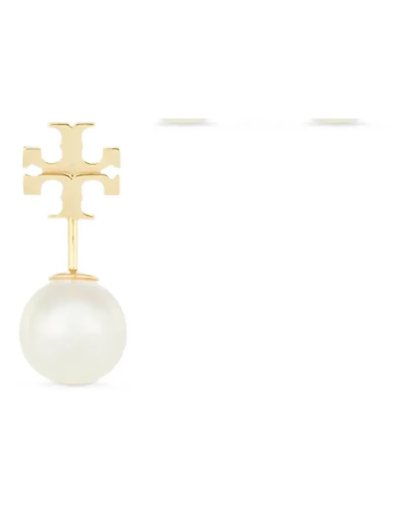 Tory Burch Moondance logo-detail earrings - Gold Gold