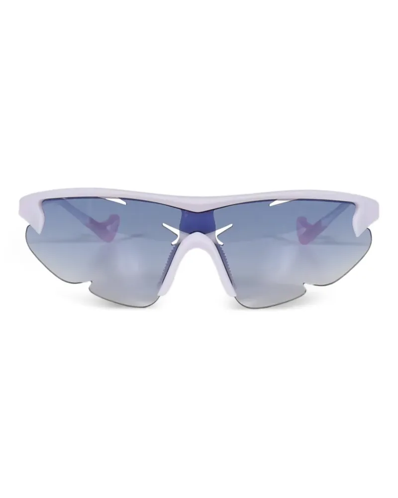 Post Archive Faction Junya Racer Sonnenbrille - Weiß Weiß