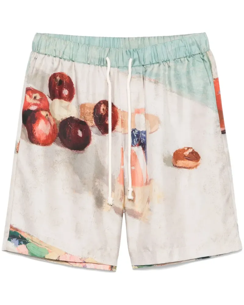 Nanushka Shorts aus Seide - Braun Braun