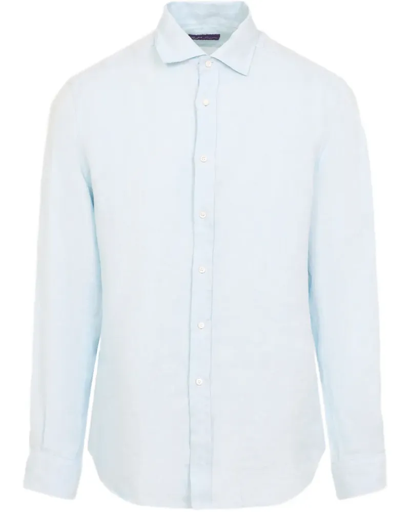 Ralph Lauren Hemd aus Chambray - Blau Blau