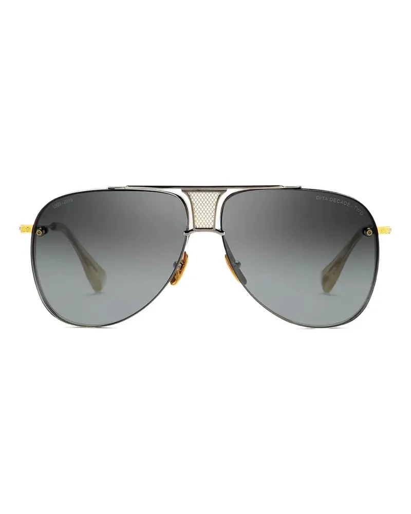 DITA Decade-Two pilot-frame sunglasses - Silber Silber