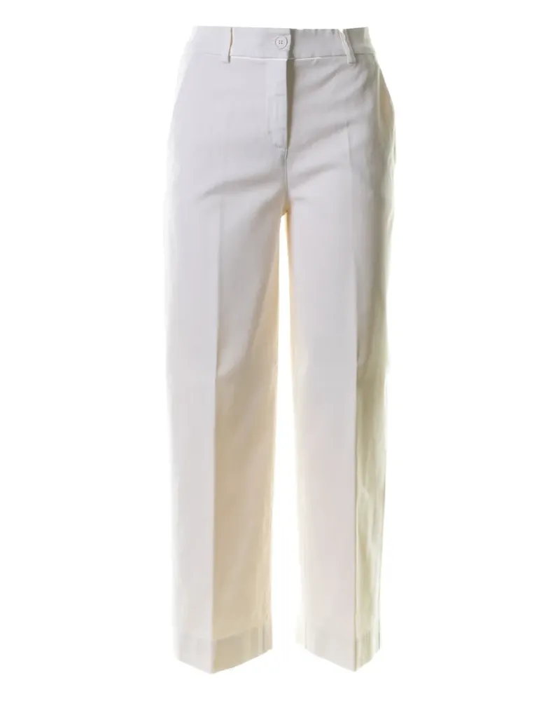 VIA MASINI 80 pressed-crease trousers - Nude Nude