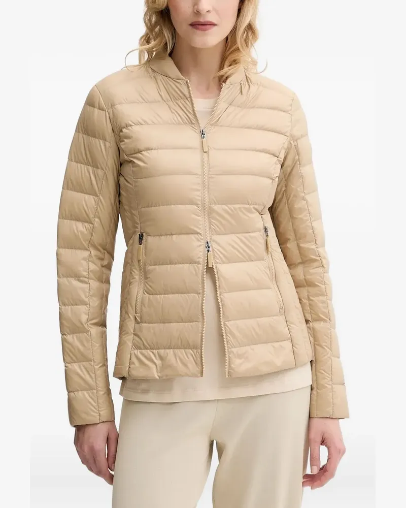 Armani Exchange Gesteppte Kapuzenjacke - Nude Nude
