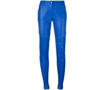 Tina' Lederhose - Blau