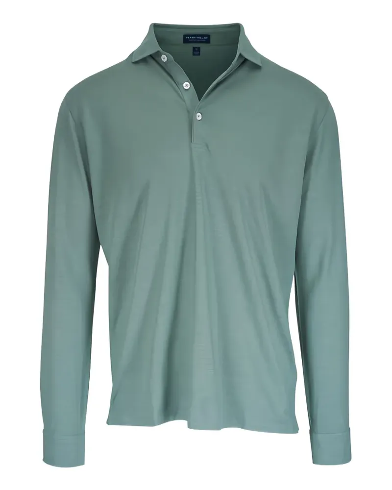 Peter Millar knitted long-sleeve shirt - Grün Grün
