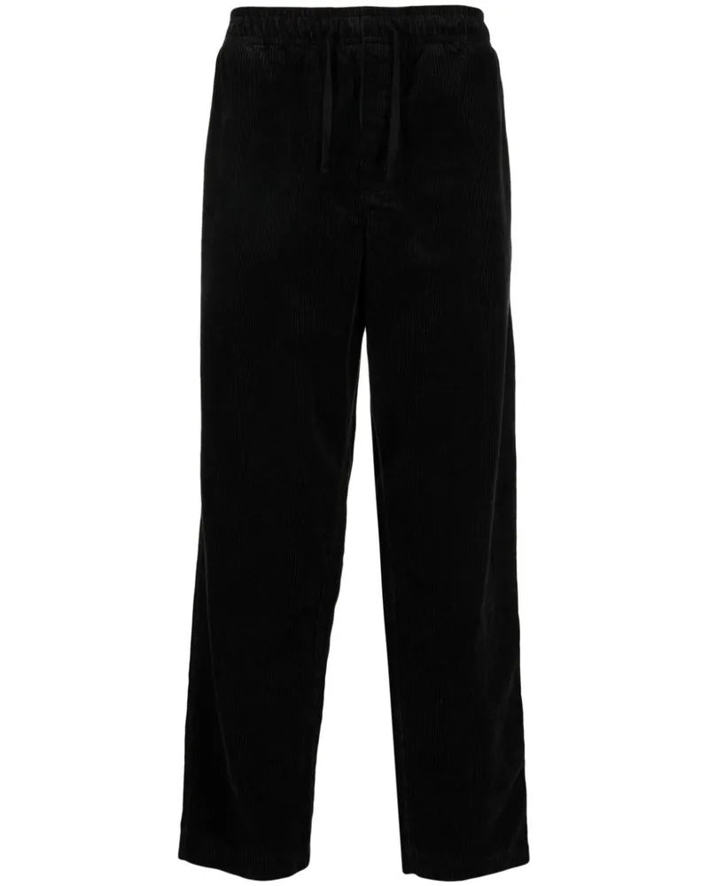 YMC Alva Tapered-Hose aus Cord Schwarz