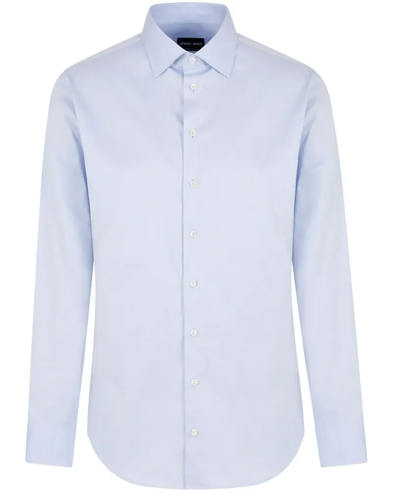 Giorgio Armani Klassisches Hemd - Blau Blau