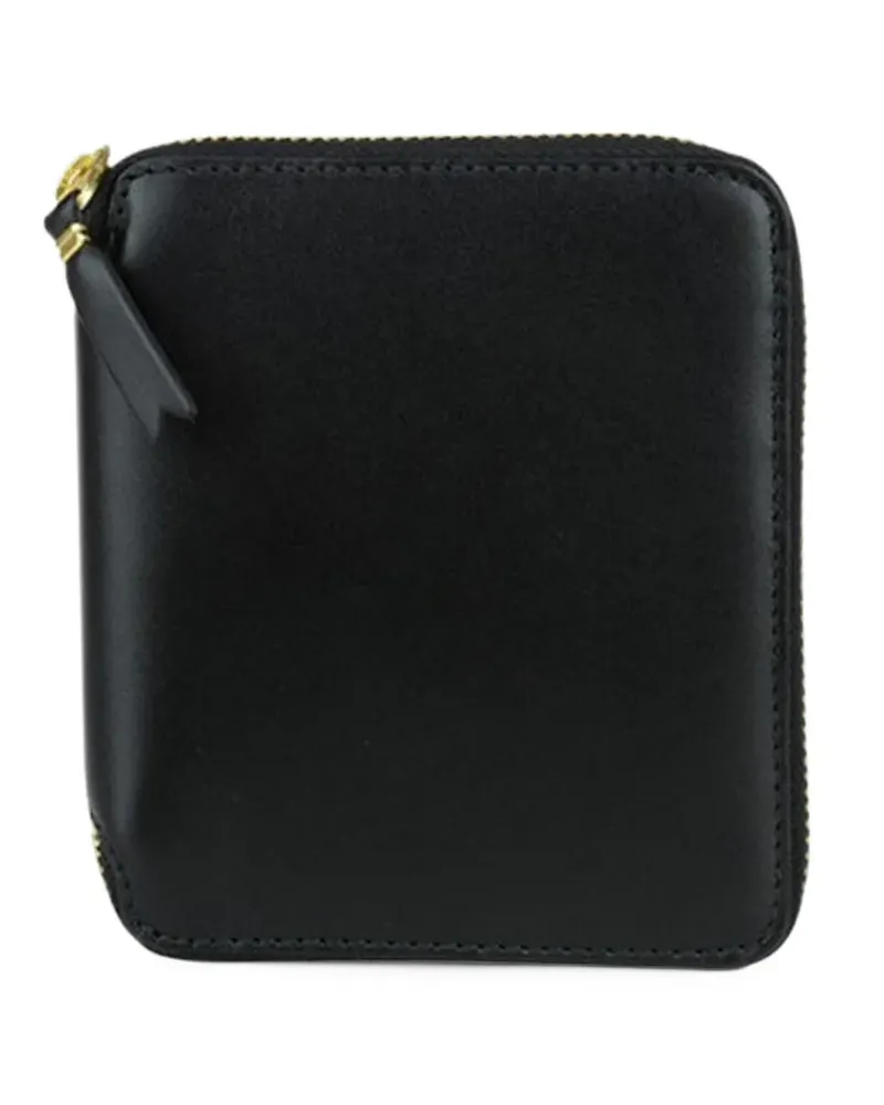 Comme des Garçons zip-around wallet - Schwarz Schwarz