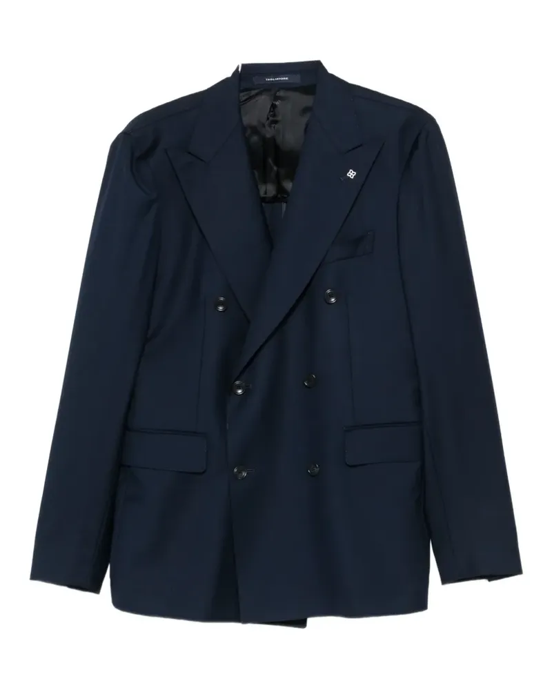 Tagliatore Doppelreihiger Anzug mit steigendem Revers - Blau Blau